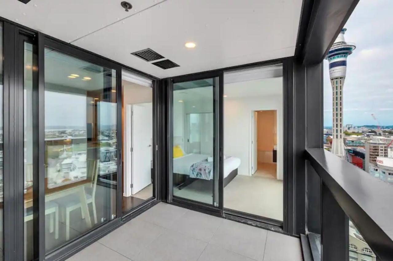 オークランドMagnificent Skytower, Sea, Habour View In Cbdアパートメント エクステリア 写真