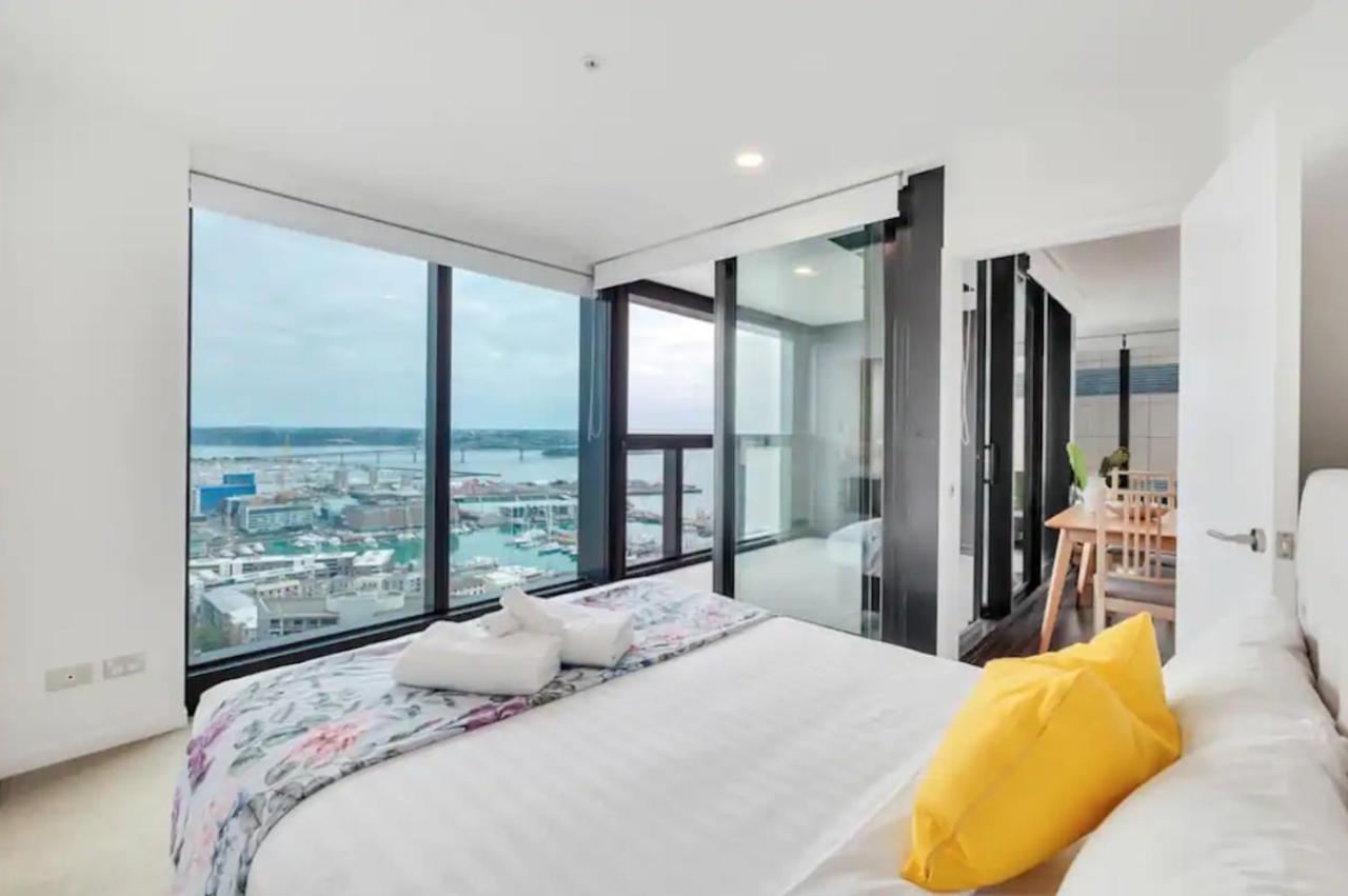 オークランドMagnificent Skytower, Sea, Habour View In Cbdアパートメント エクステリア 写真