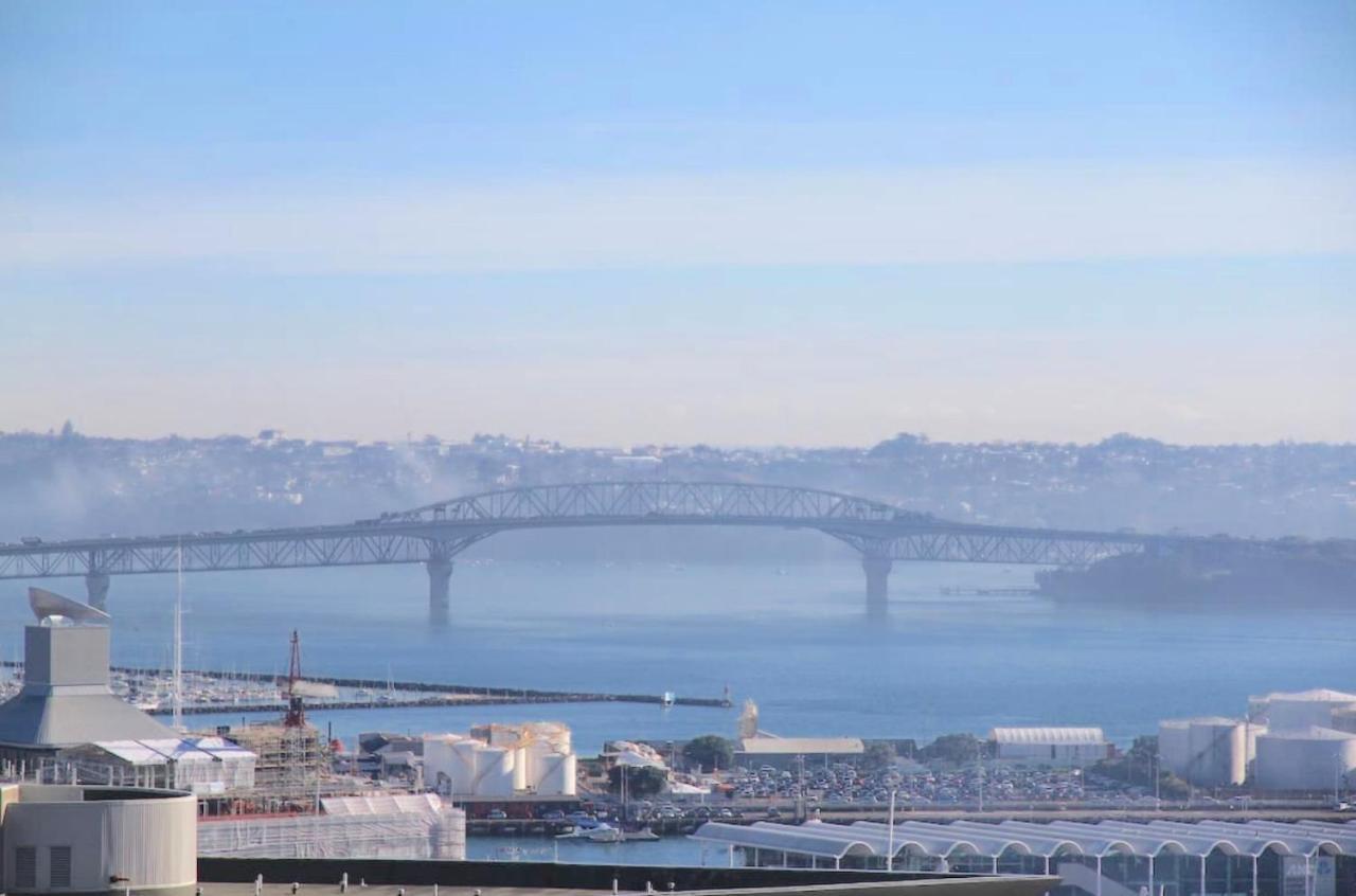 オークランドMagnificent Skytower, Sea, Habour View In Cbdアパートメント エクステリア 写真