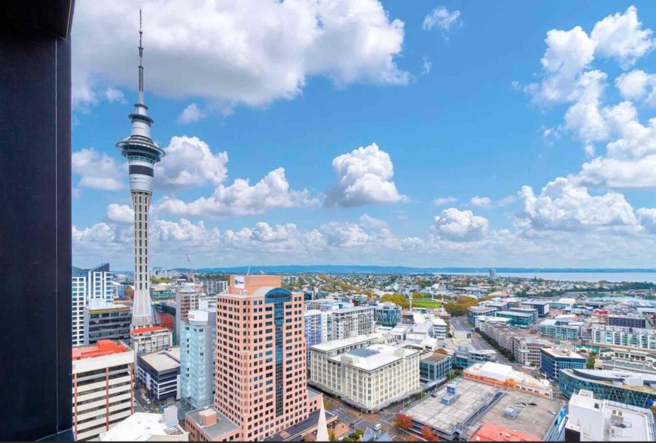 オークランドMagnificent Skytower, Sea, Habour View In Cbdアパートメント エクステリア 写真
