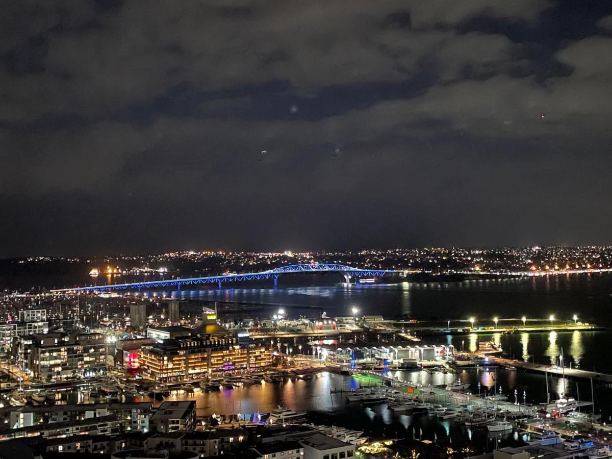 オークランドMagnificent Skytower, Sea, Habour View In Cbdアパートメント エクステリア 写真